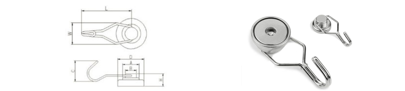 Magnetic Swivel Hooks Magnetic Swivel Hooks